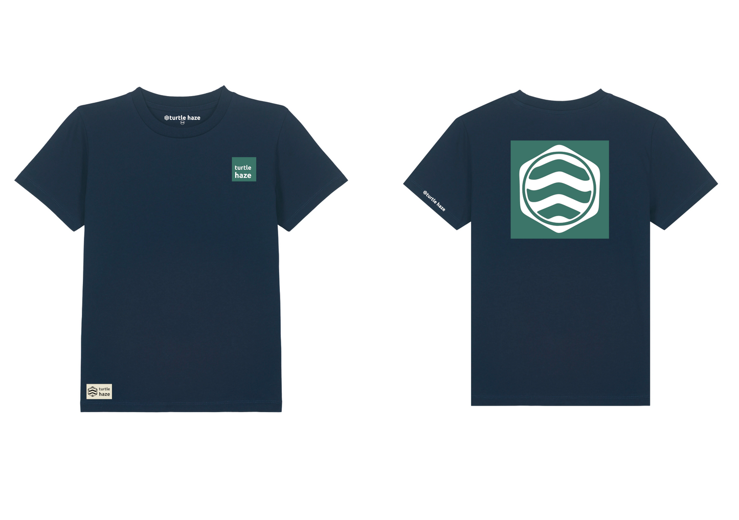 Camiseta Niño Cuadro Celeste