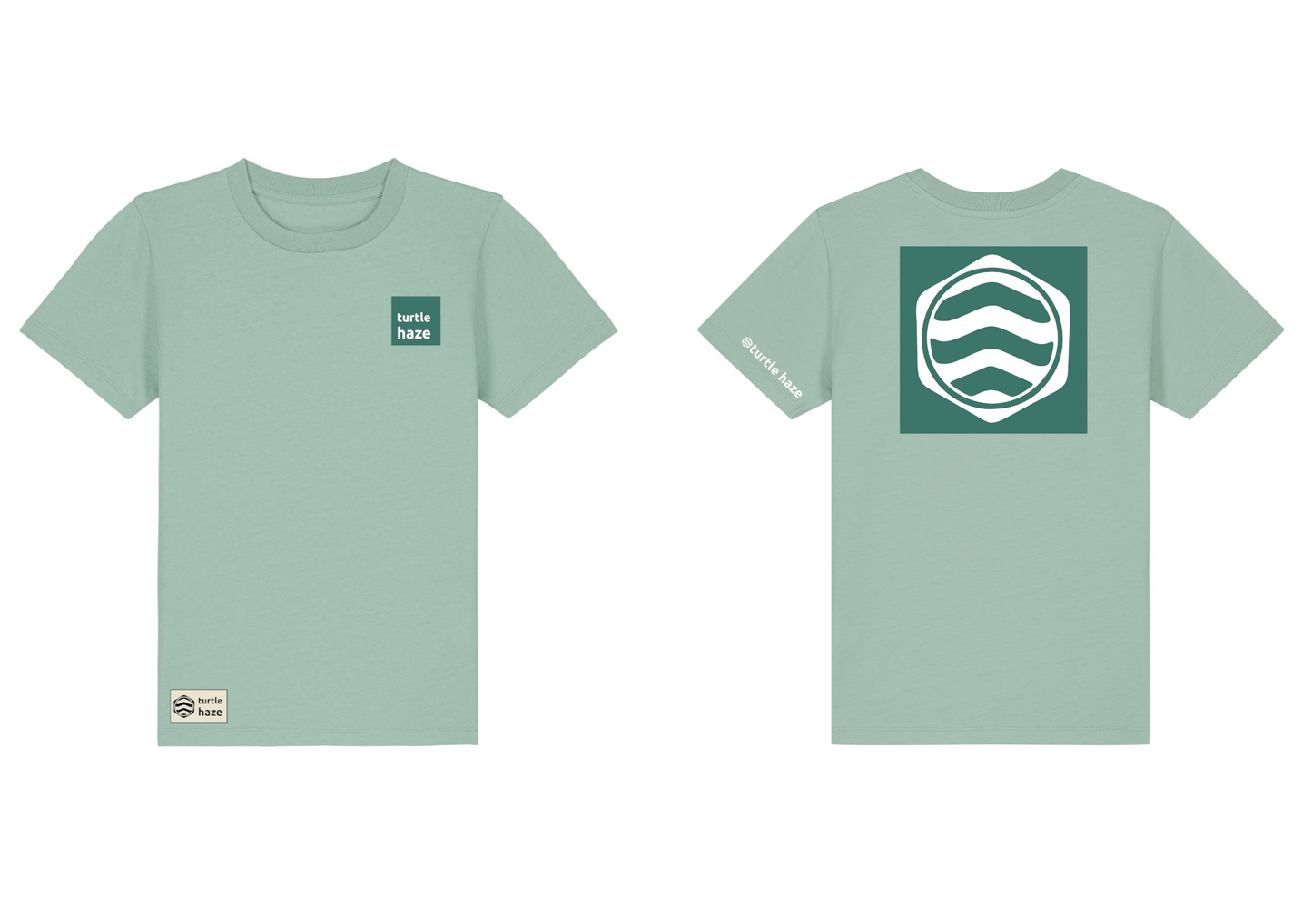 Camiseta Niño Cuadro Celeste