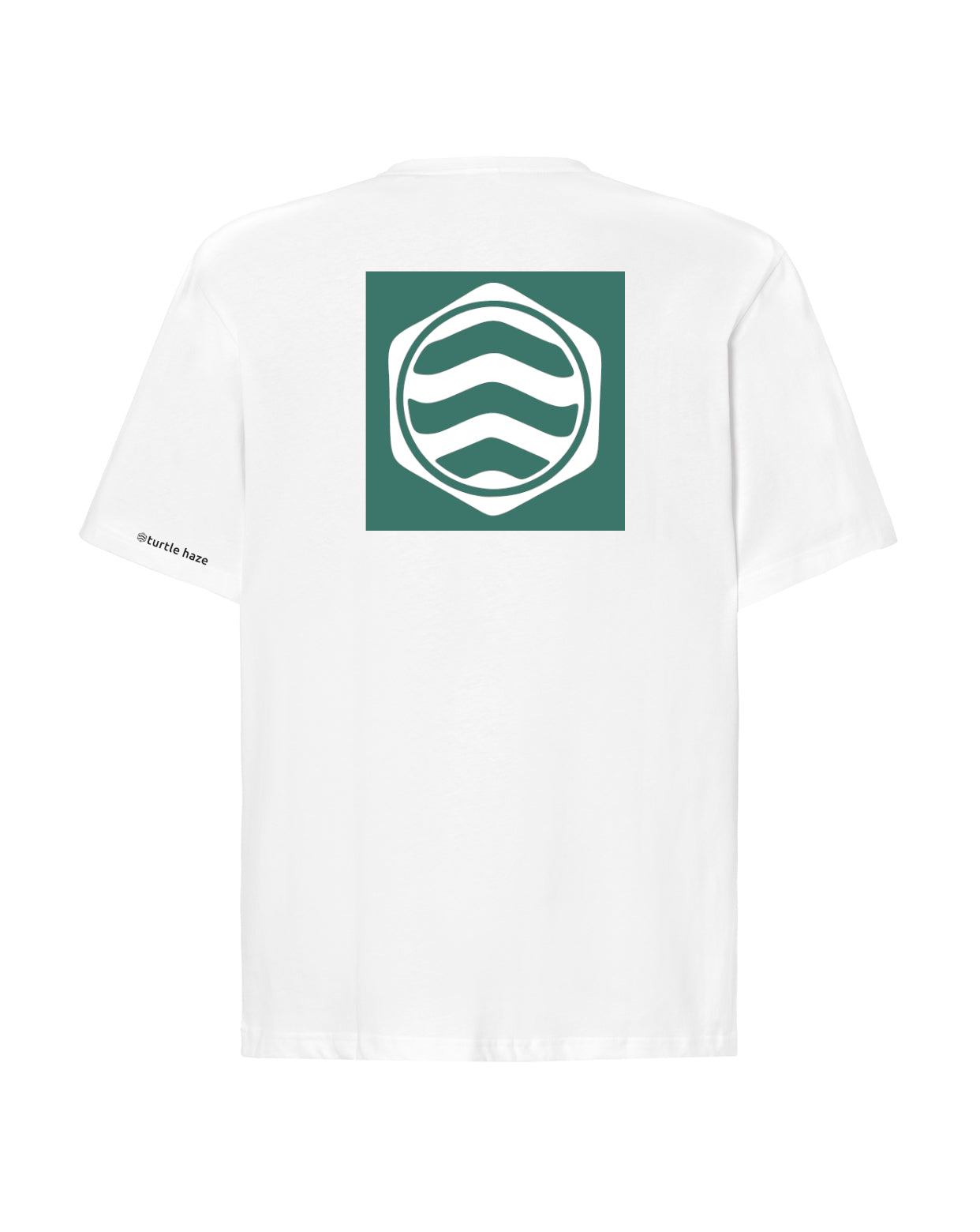 Camiseta Oversize Cuadro Celeste
