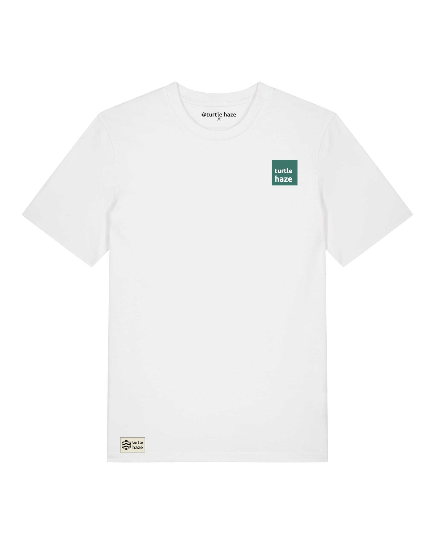 Camiseta cuadro celeste