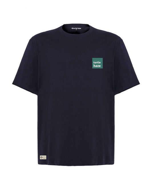 Camiseta cuadro celeste