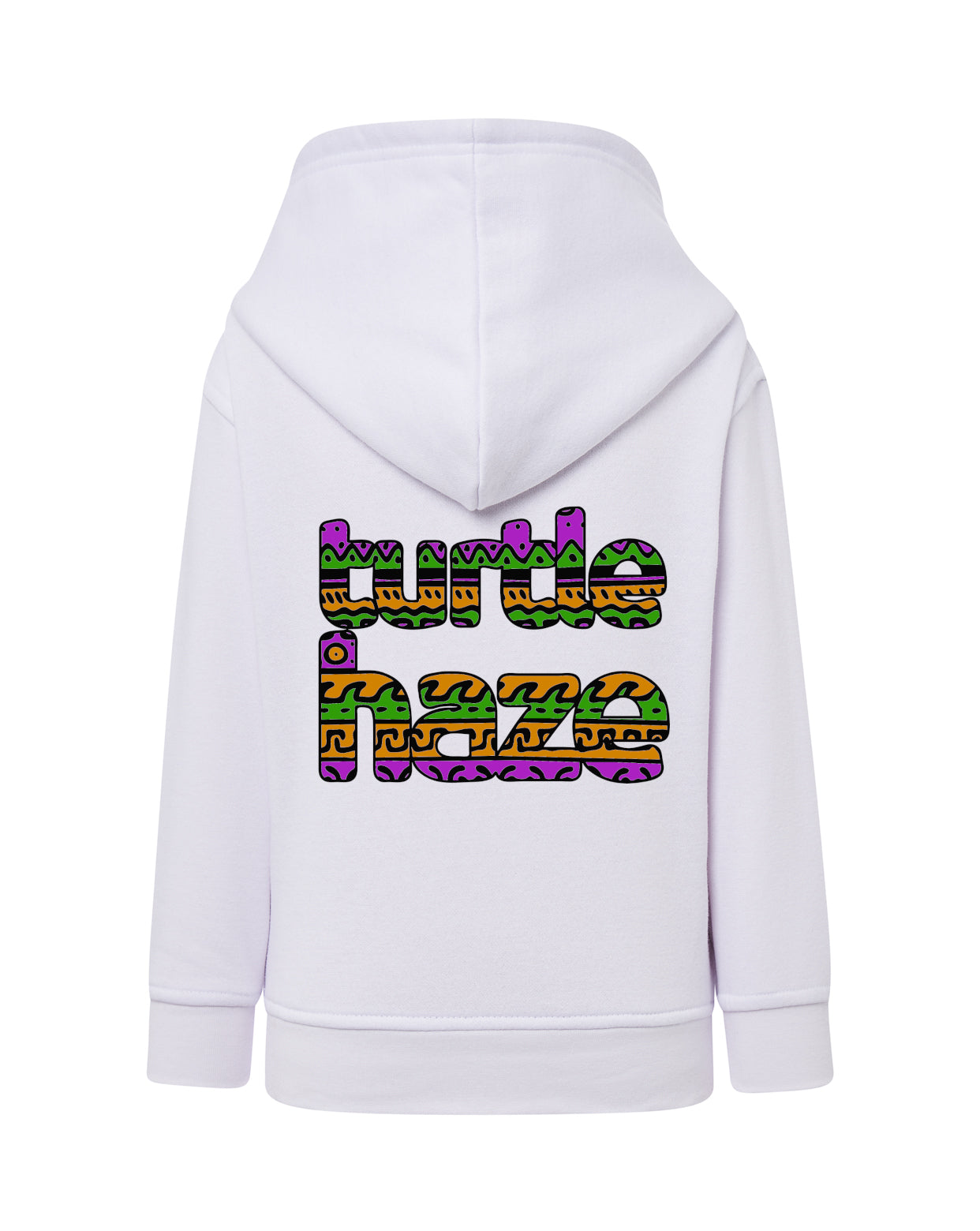Sudadera Capucha Étnica Morada Niño
