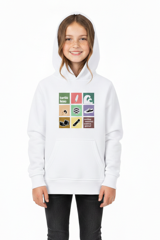 Sudadera Capucha 3x3 Niño