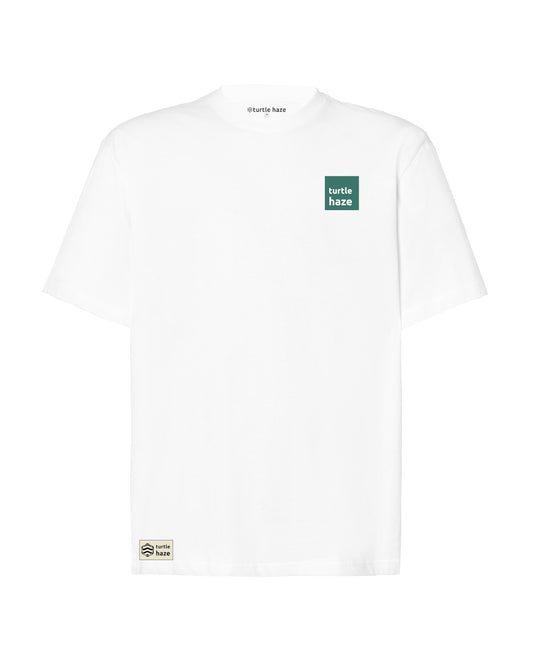 Camiseta Oversize Cuadro Celeste