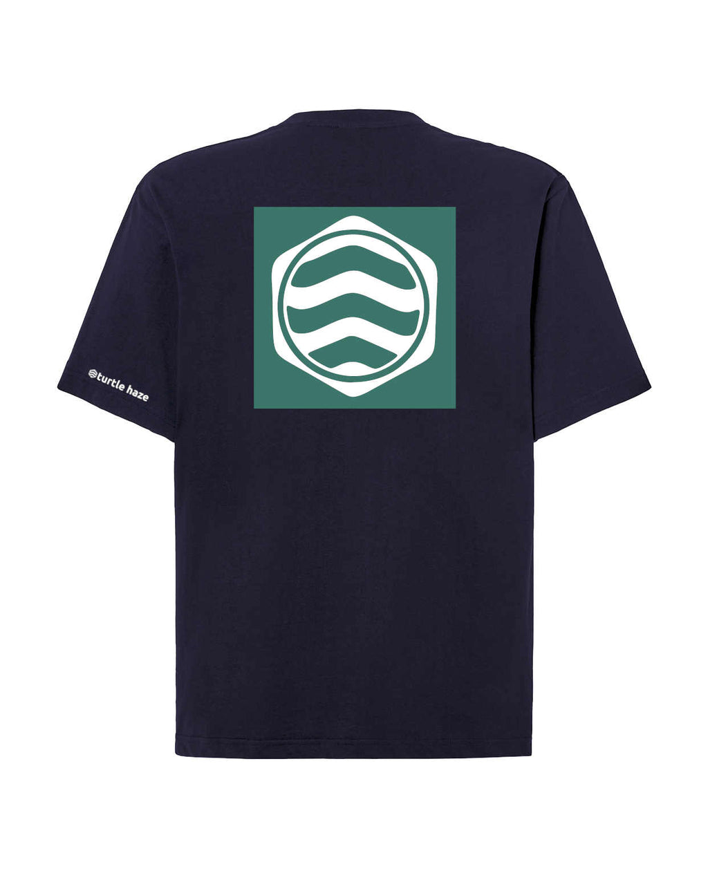 Camiseta cuadro celeste