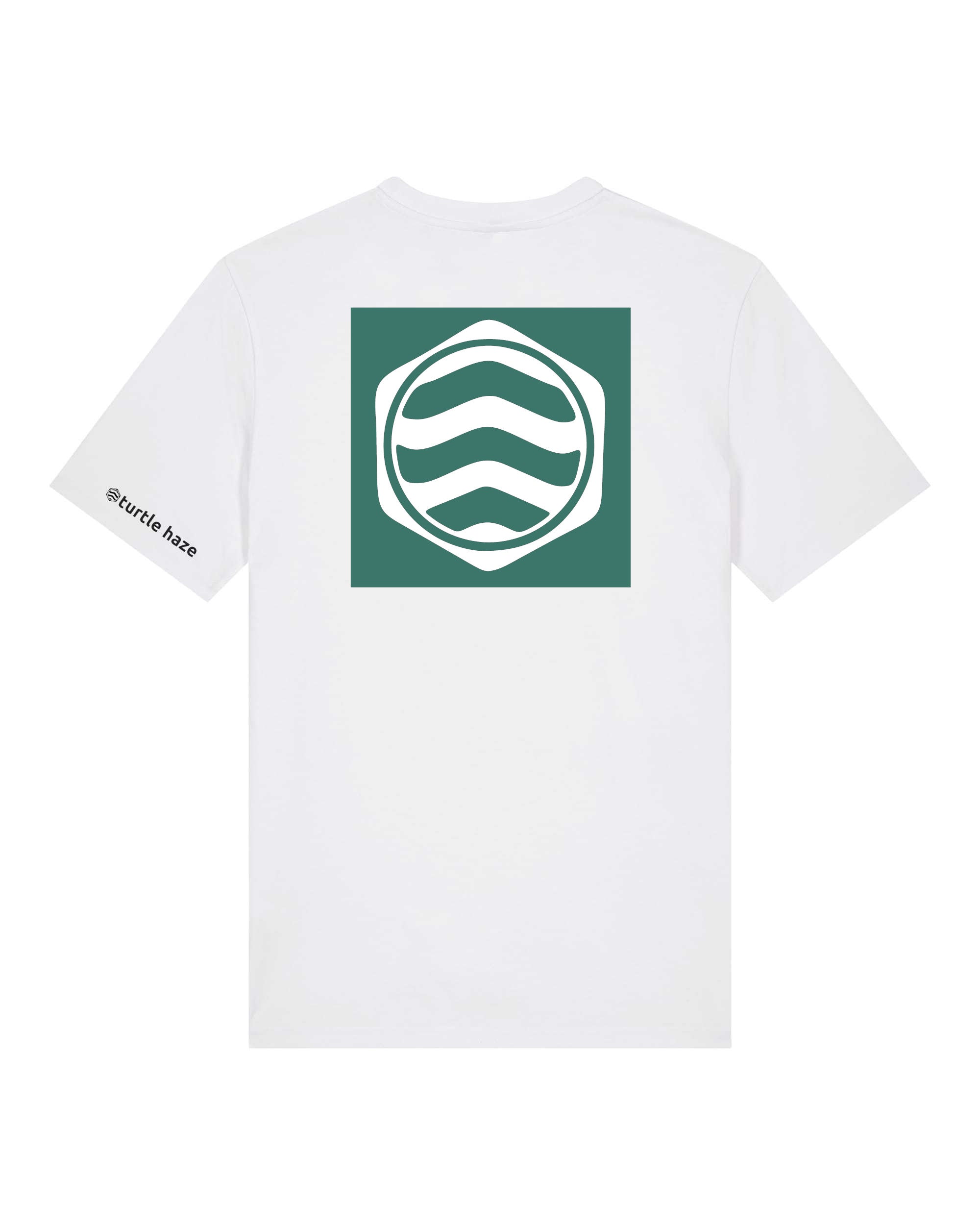 Camiseta cuadro celeste