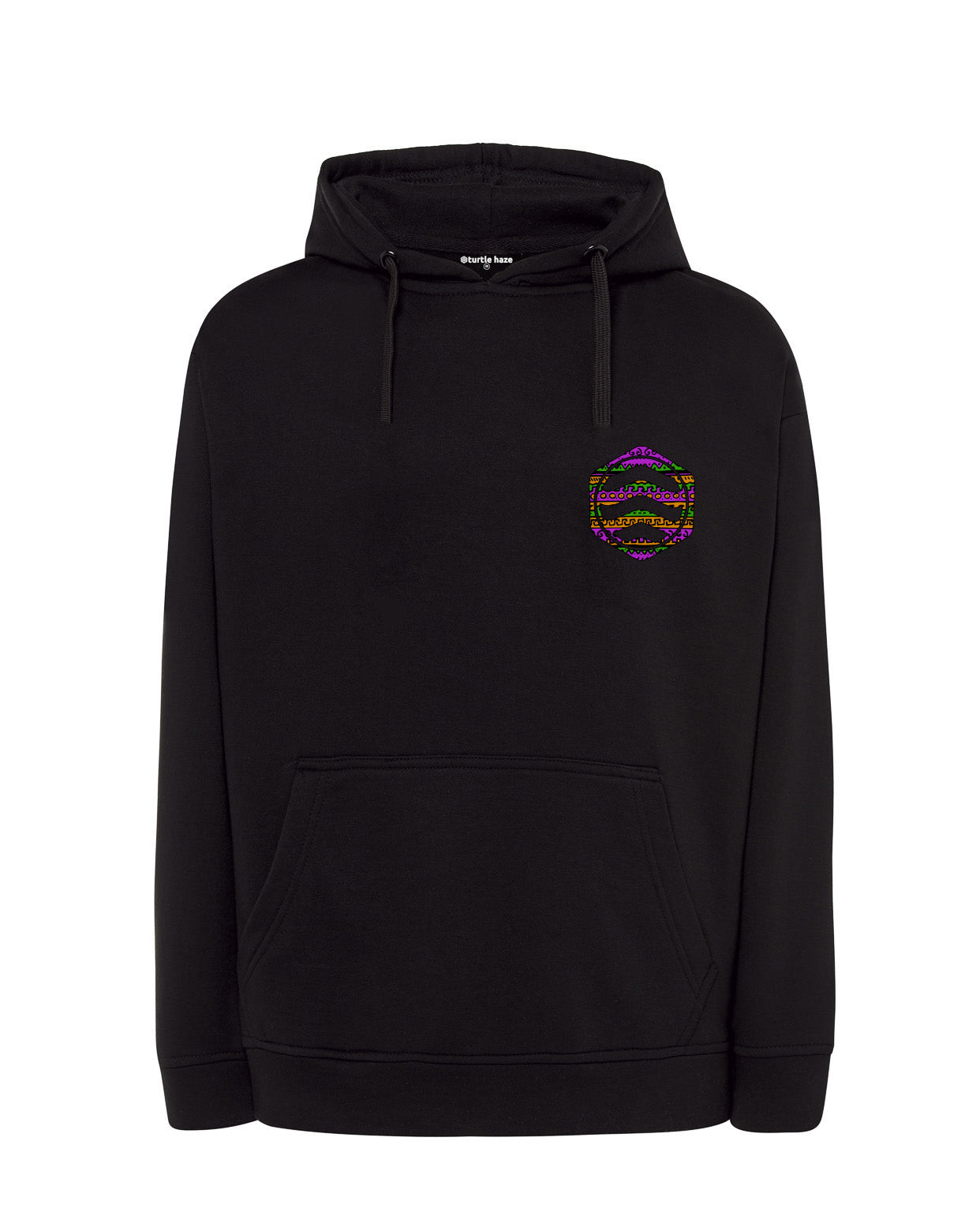 Sudadera Capucha Étnica Morada