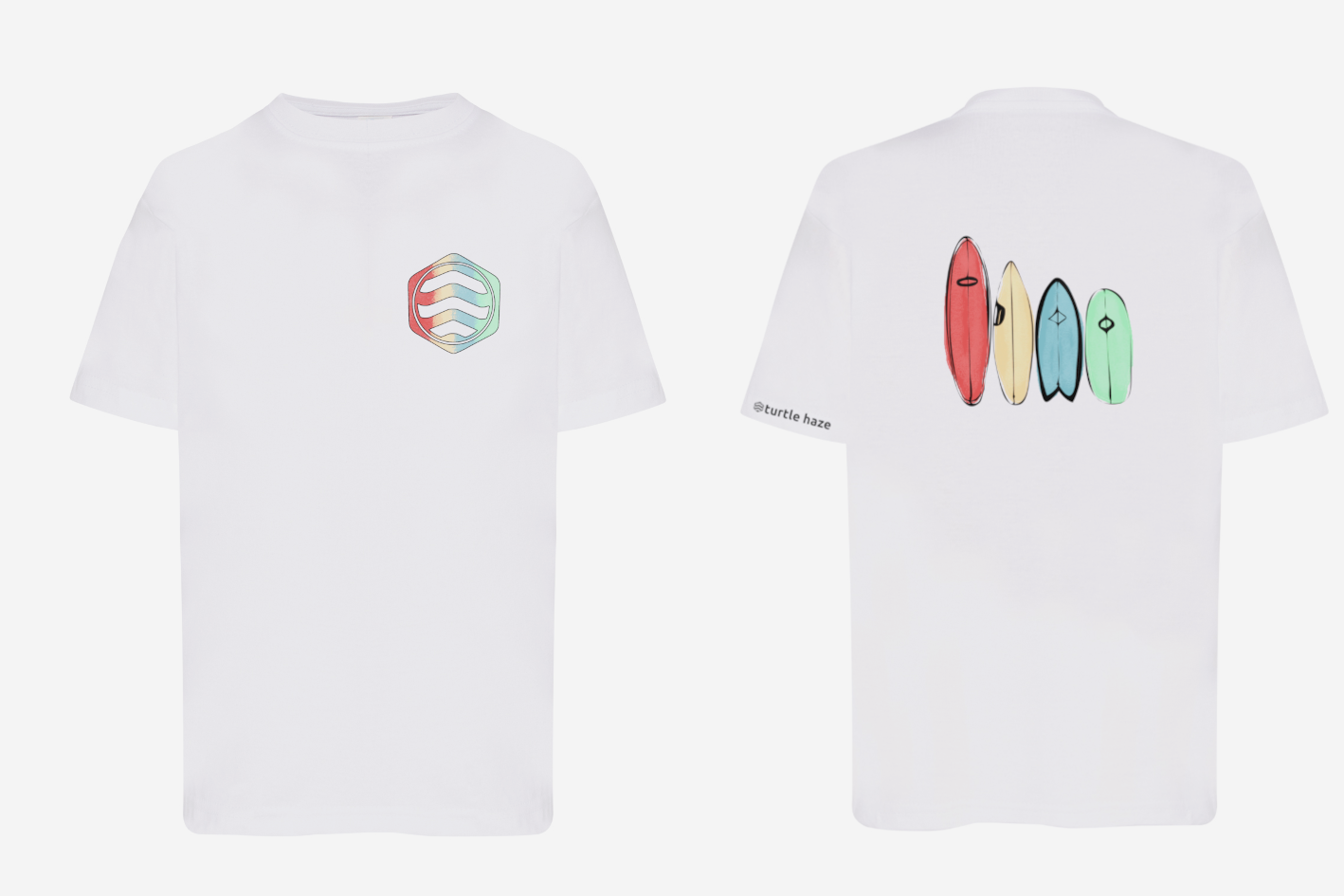 Camiseta Tablas Colores Niño